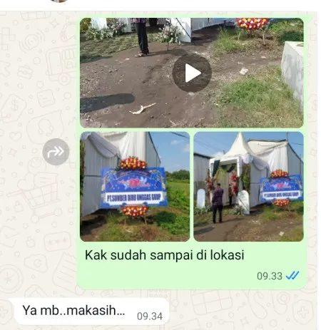 Pengiriman Karangan Bunga Sutera Narada