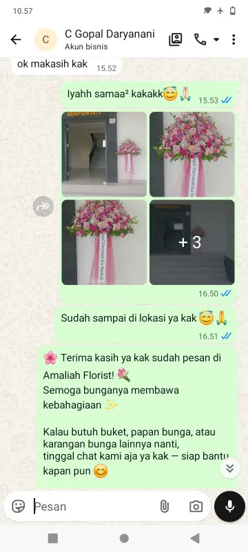 Pengiriman Karangan Bunga Sutera Narada