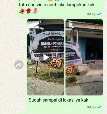 Pengiriman Karangan Bunga Sutera Narada