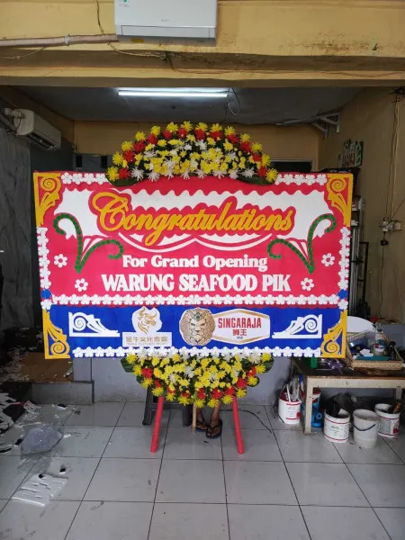 Papan Bunga Ucapan Selamat Sutera Narada