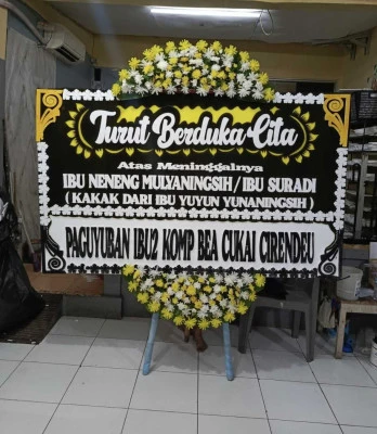 Papan Bunga di Sutera Narada